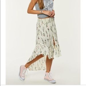 O'Neill JAVA Womens Smocked Waist Skirt